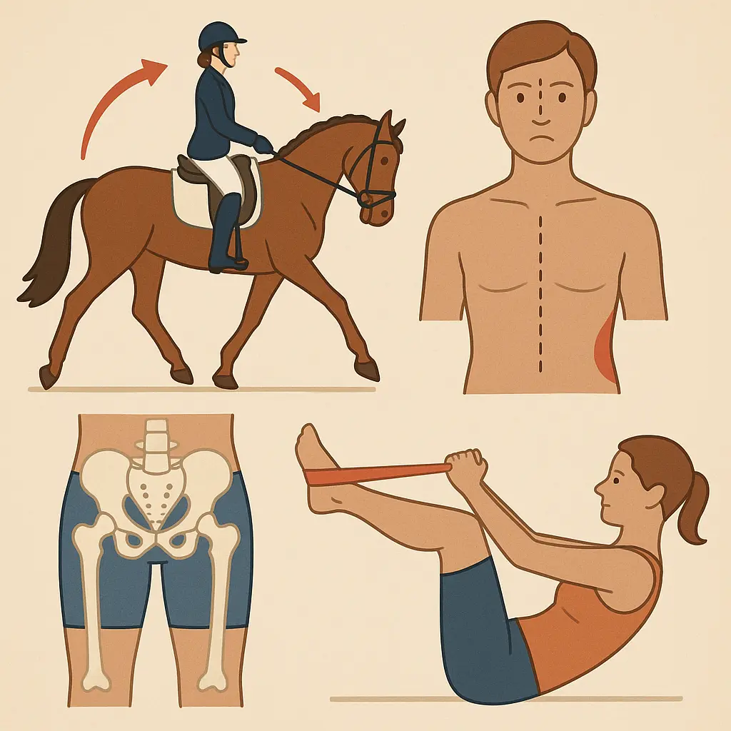 Dressage Rider Asymmetry: Fix Tight Hips In 4 Weeks