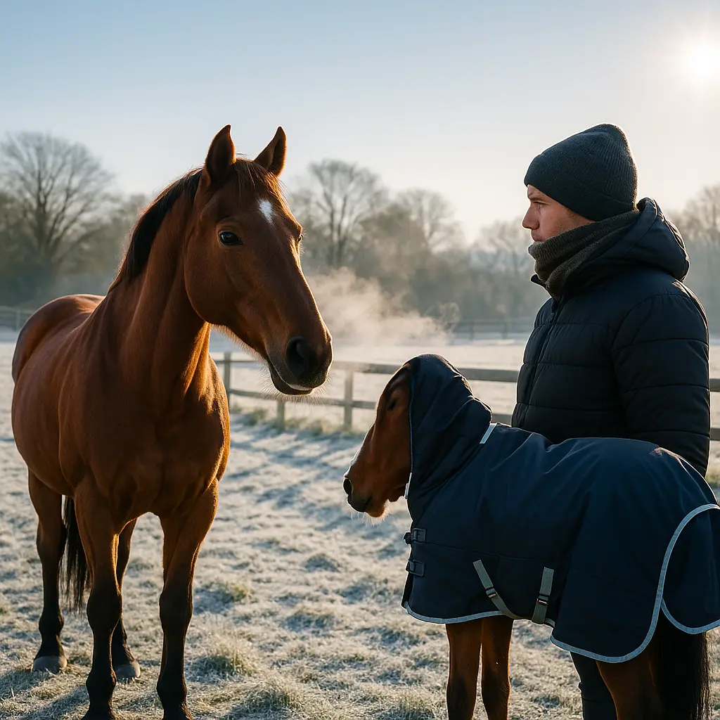 Horse Rugging On Bright Cold Days: Follow The 5°C Rule