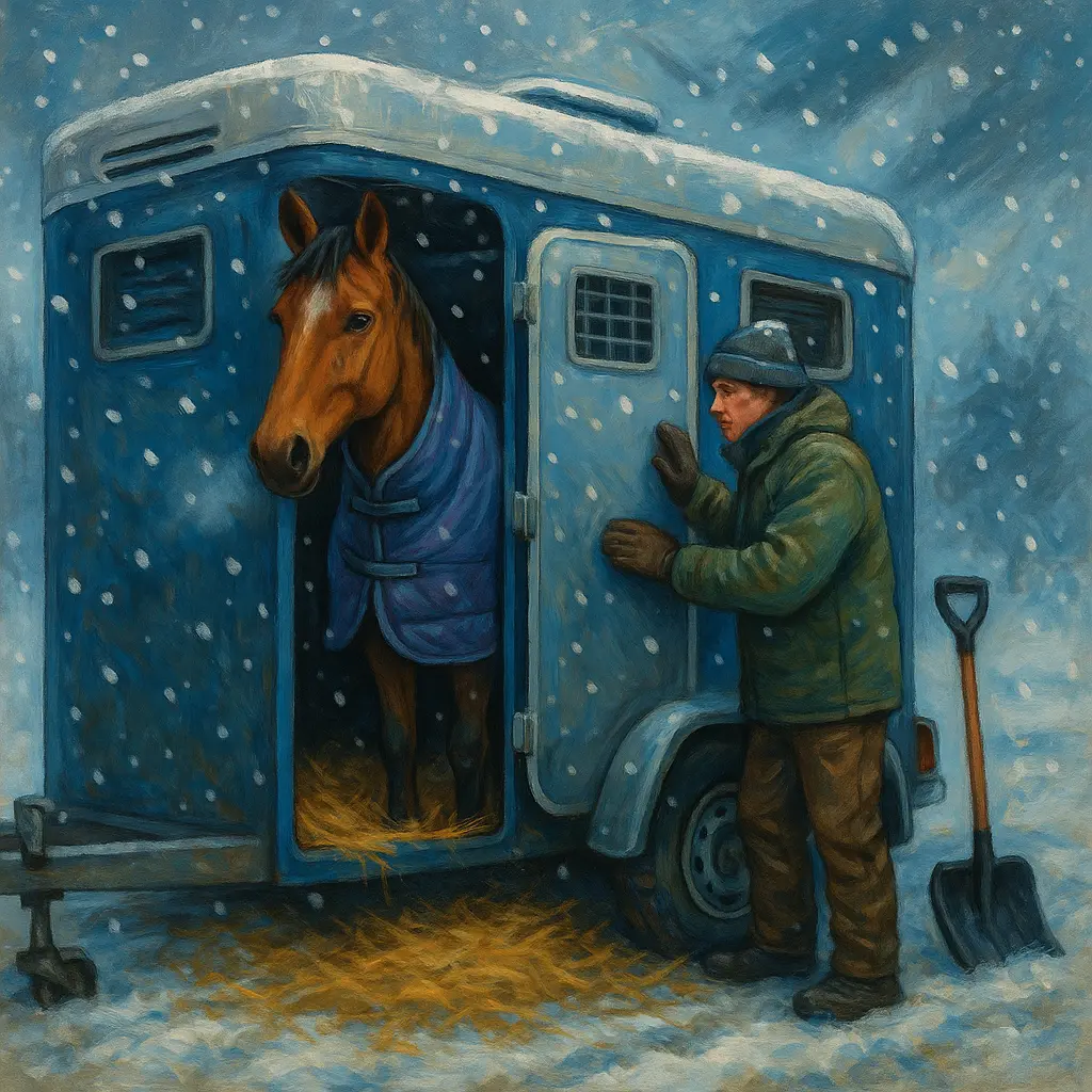Winter Horse Trailer Ventilation, Rugs And Temperature