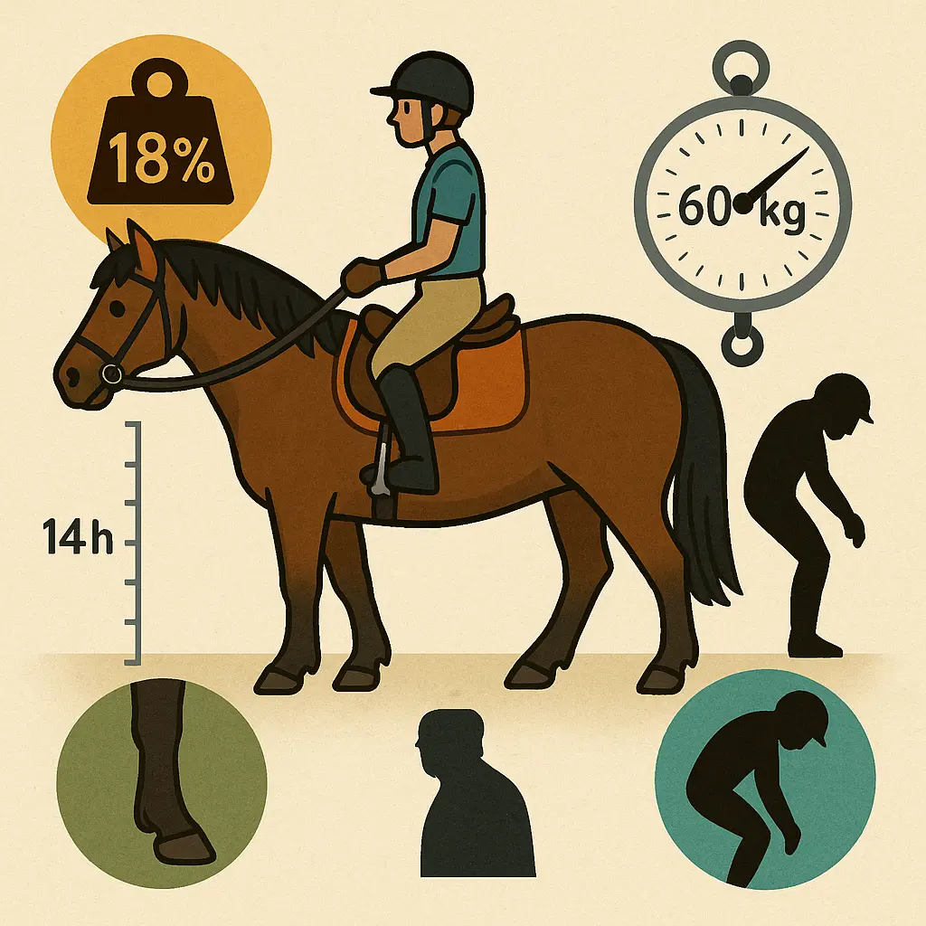 14hh New Forest Pony: Safe Rider And Tack Weight Limits