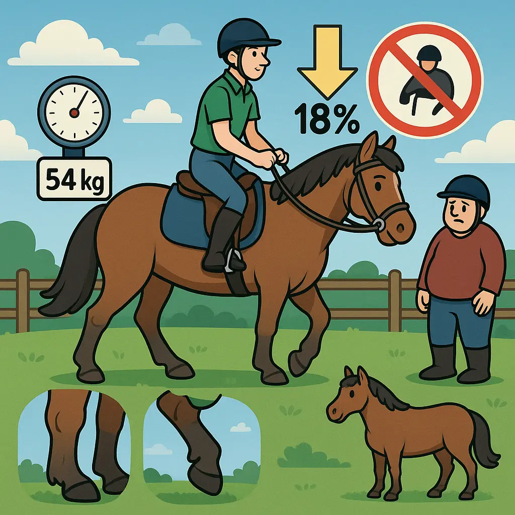 14hh New Forest Pony: Safe Rider And Tack Weight Limits