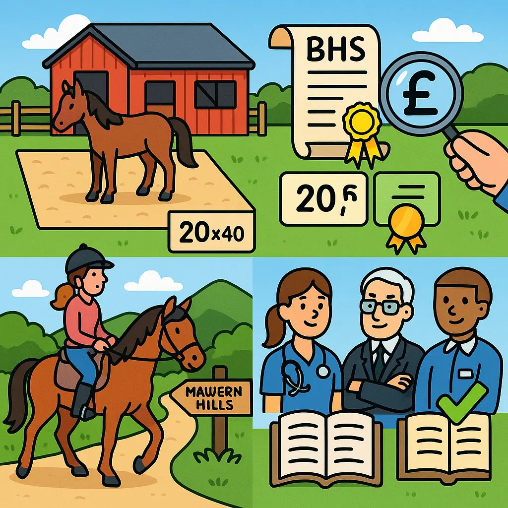 Livery Yards Ledbury & The Malverns: What To Look For