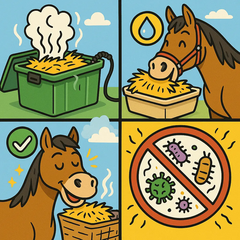 Steaming Hay: Slash Dust And IAD Risk For UK Horses