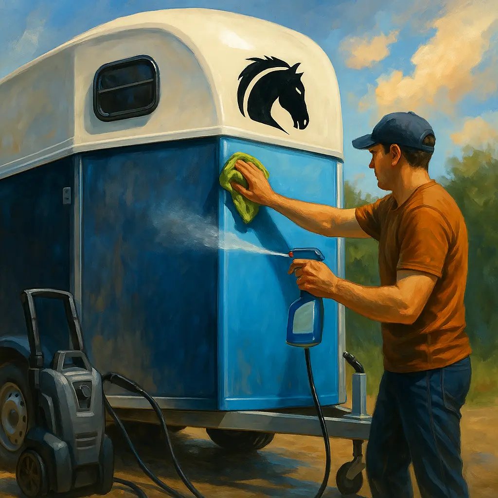 Horse Trailer Shine: Restore, Protect And Sell Faster