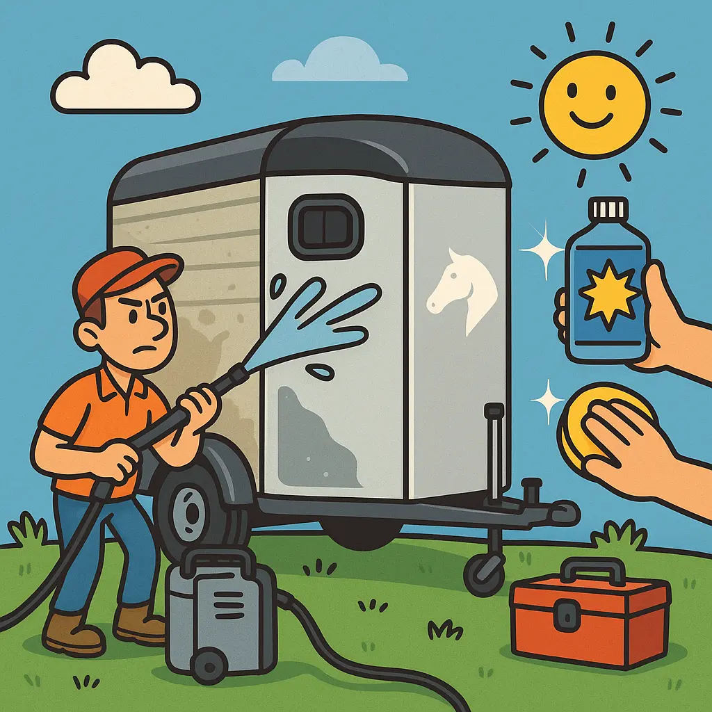 Horse Trailer Shine: Restore, Protect And Sell Faster