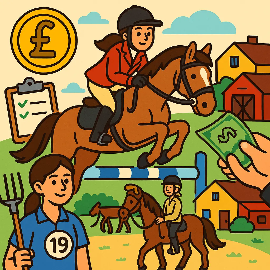 19-Year-Old Pay 2025/26: UK Showjumping And Yard Jobs