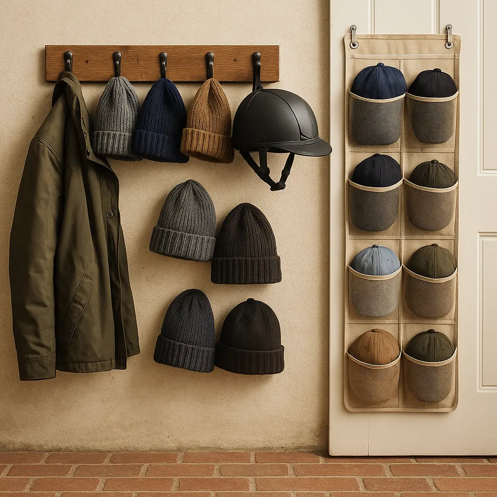 Hat Storage For UK Tack Rooms: Wall Racks Prevent Mould
