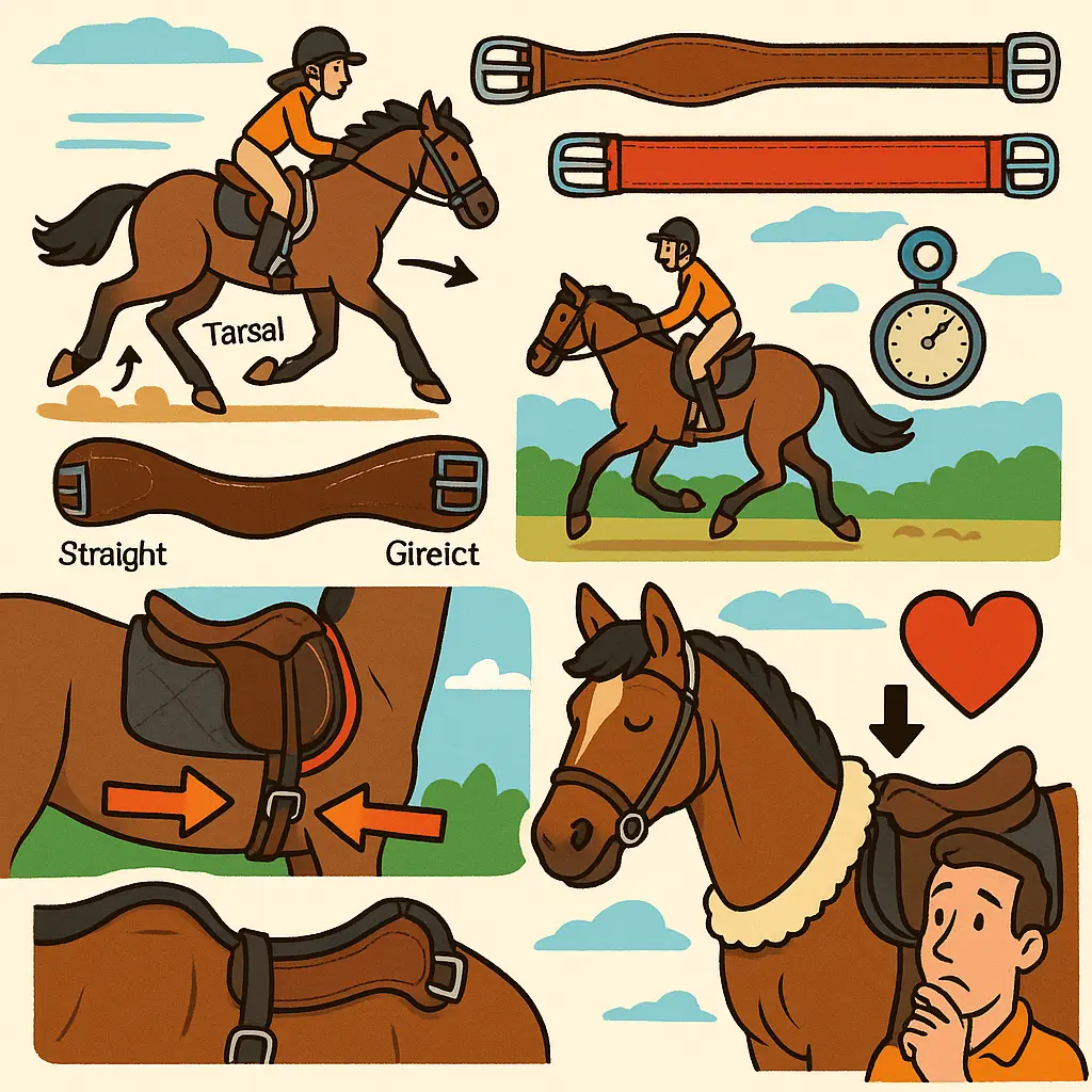 Horse Girth Fit And Tension For Comfort: 8–16 Kg Guide