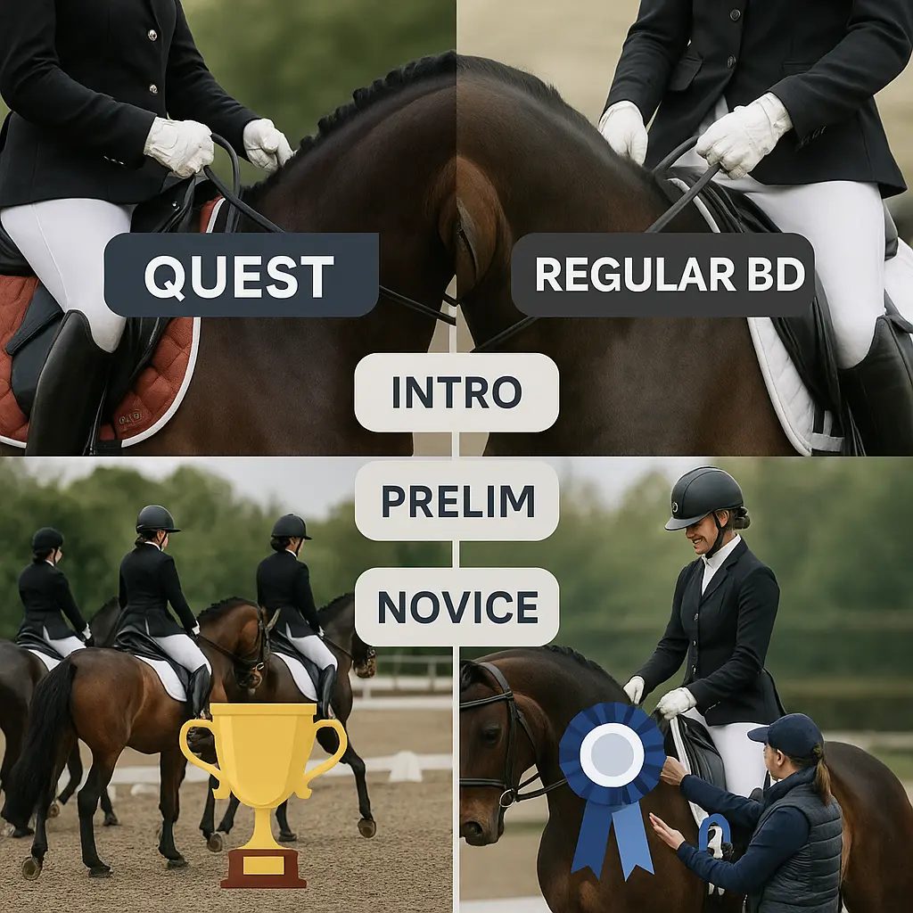 British Dressage Quest Vs BD: When To Make The Switch