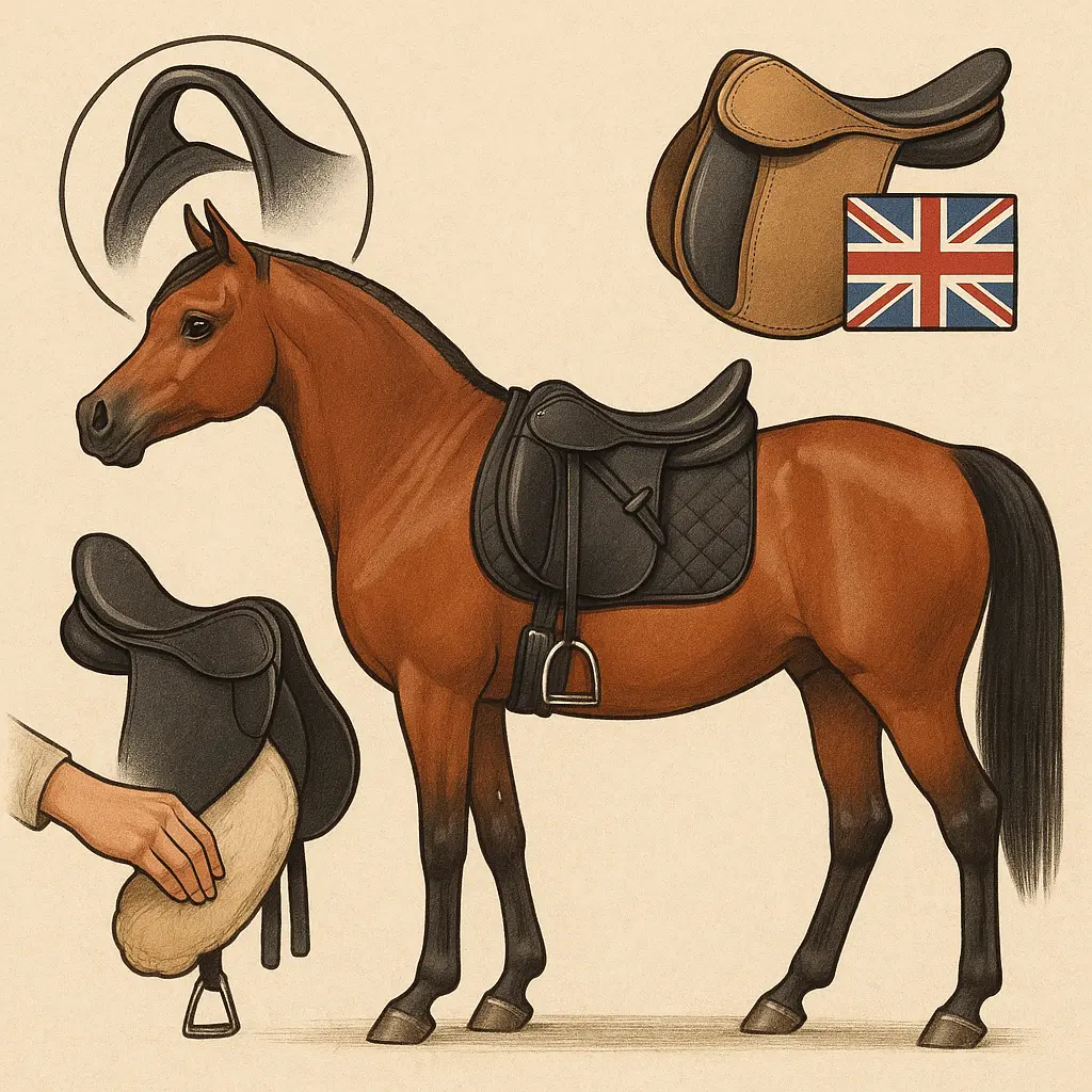 Dressage Saddles For Arabians: Broad Trees, Short Panels