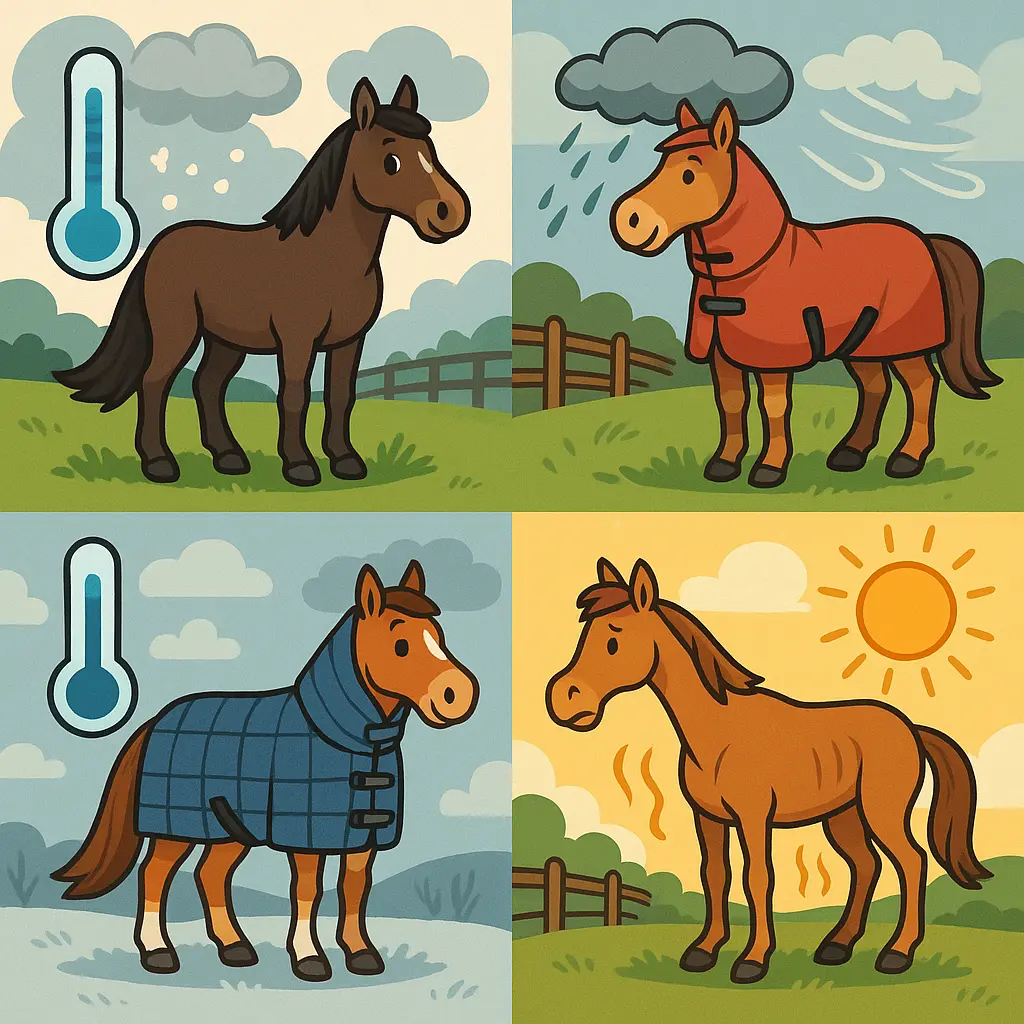 UK Horse Rugging: When To Rug And What Weight To Use