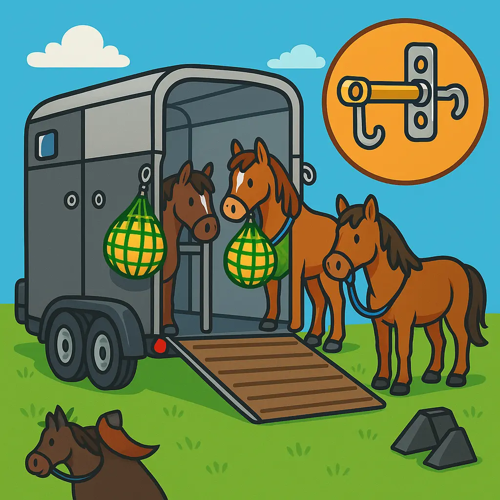 Ifor Williams HB511 Haynet Height: Safer Chest-Level Setup