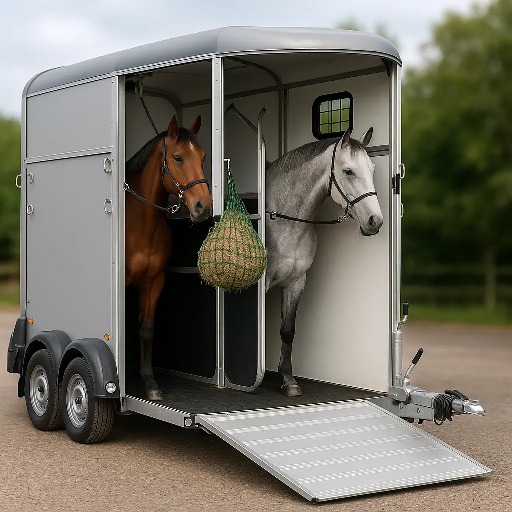 Ifor Williams HB511 Haynet Height: Safer Chest-Level Setup