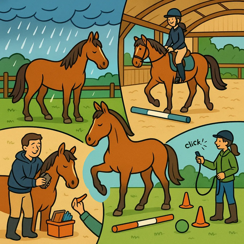 Winter Horse Training: Storm-Proof Groundwork Plan