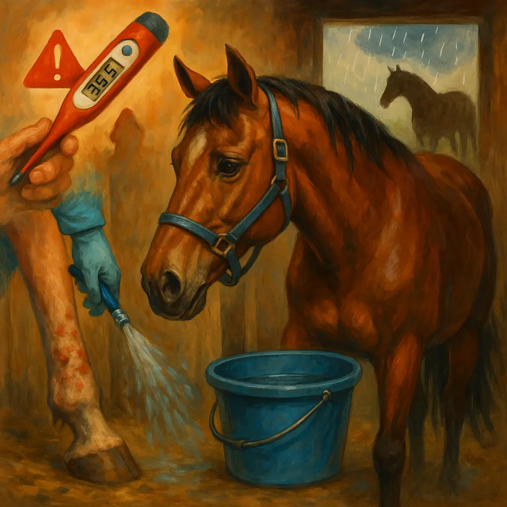 Horse Fever: What To Do When Your Horse Won't Eat Hay