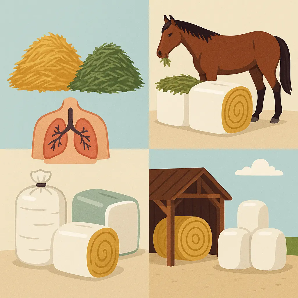 Hay Vs Haylage: Safer Lungs, Correct Feeding Amounts