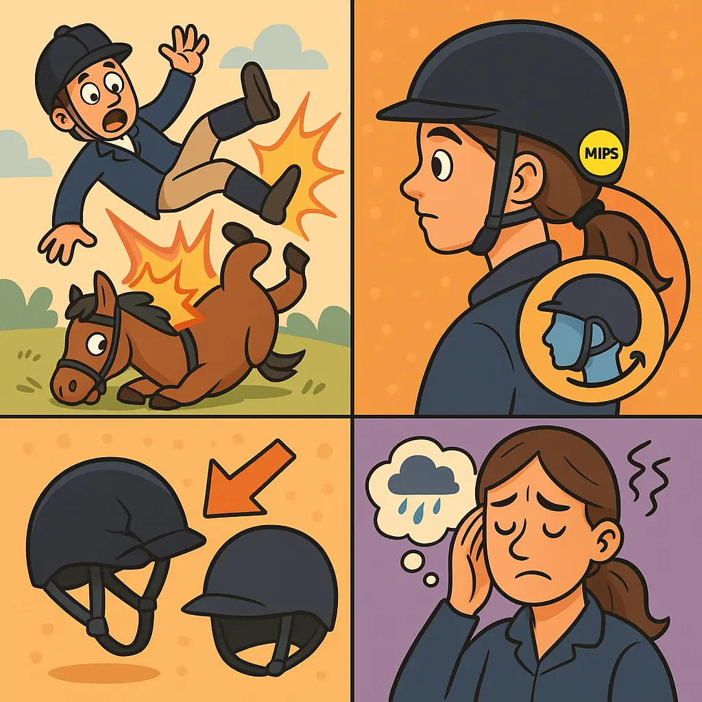 MIPS Riding Helmets: Reduce Concussion Risk For UK Riders