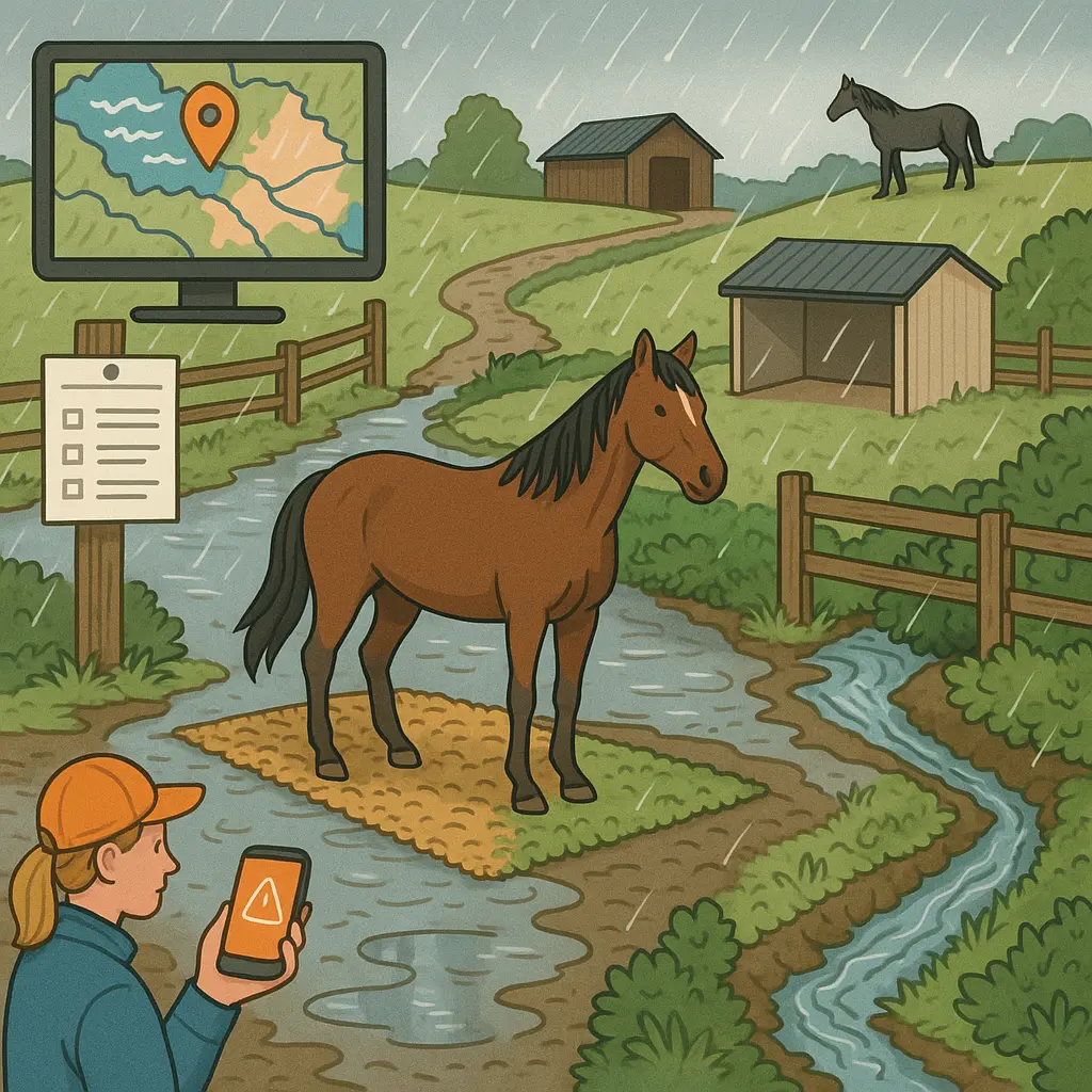 Horse Flood Readiness: Turnout, Drainage And Emergency Plan