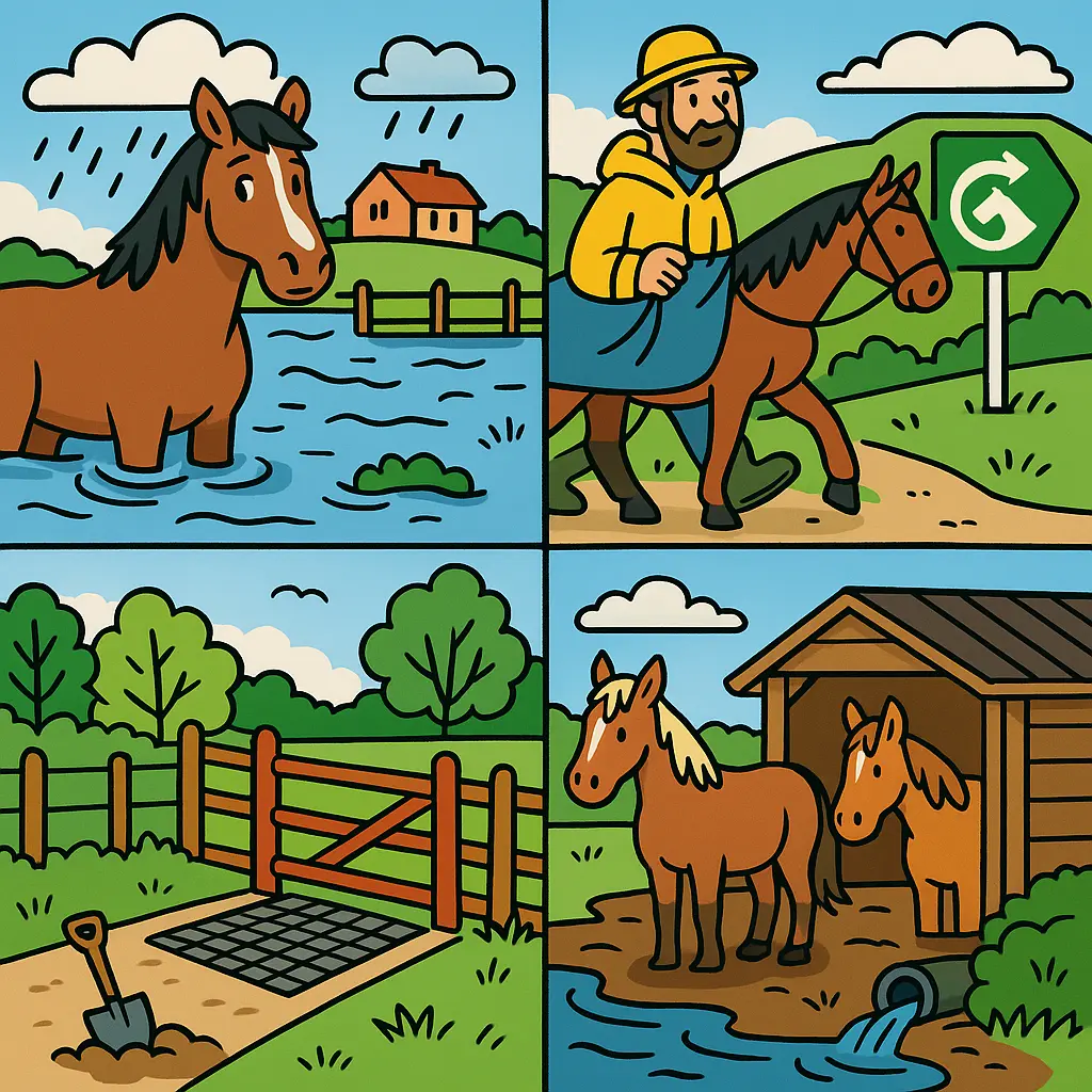 Horse Flood Readiness: Turnout, Drainage And Emergency Plan