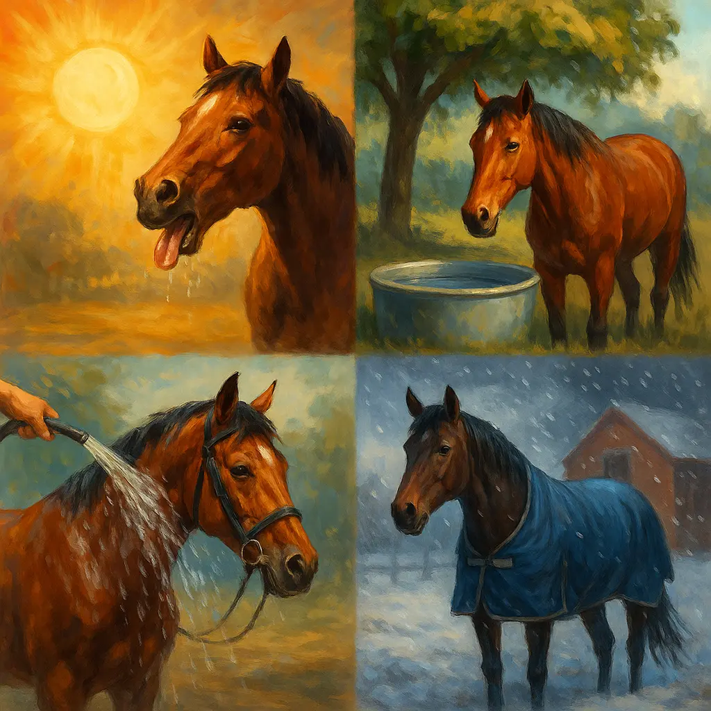 UK Horse Care In Extreme Weather: Heat And Cold Rules