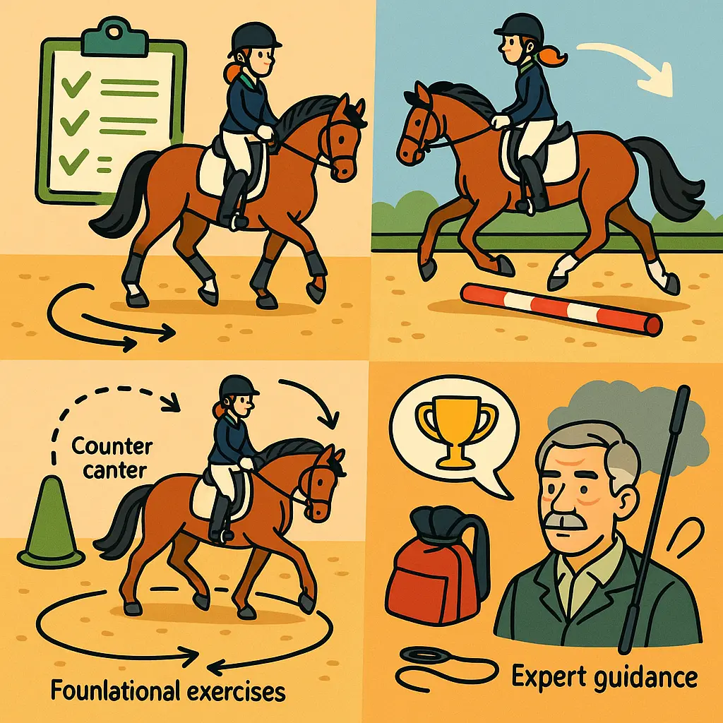 Flying Changes: Readiness, Rider Aids And First Steps