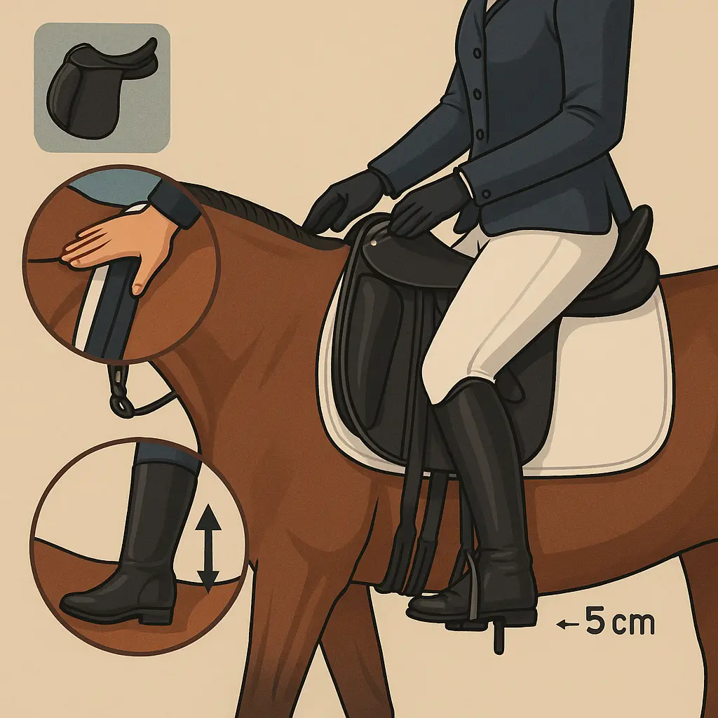 Dressage Saddle Rules & Fit: UK LANeq210 Checklist
