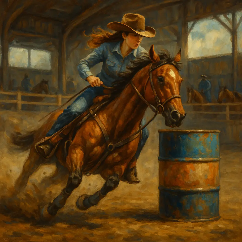 Barrel Racing In The UK: Train Safely At Your Yard