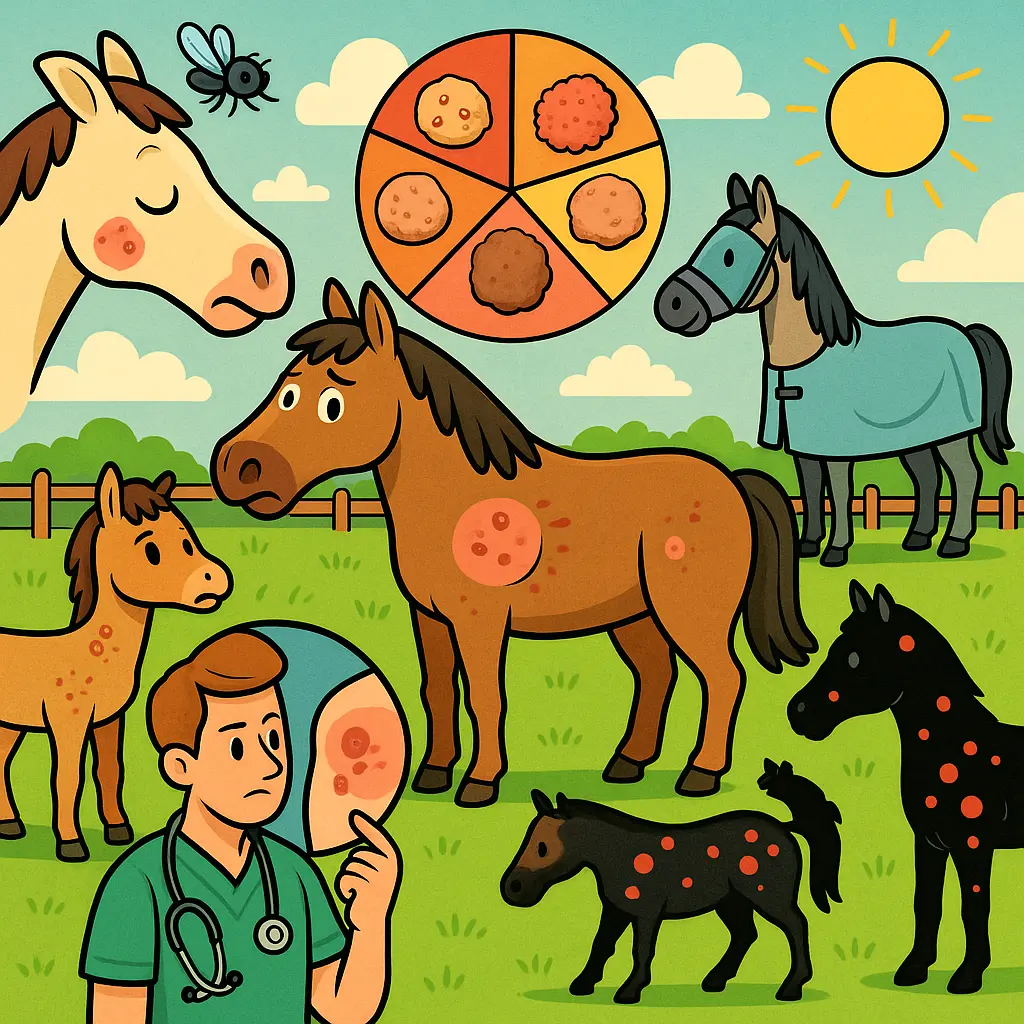 Equine Sarcoids: Early Action, Fly Control, Vet Care