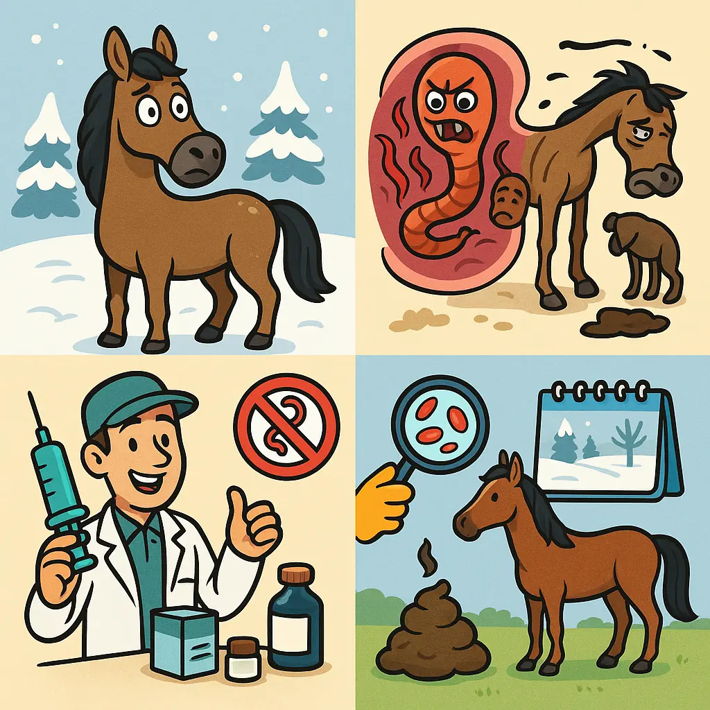 Encysted Redworm: UK Winter Timing, Testing And Wormers