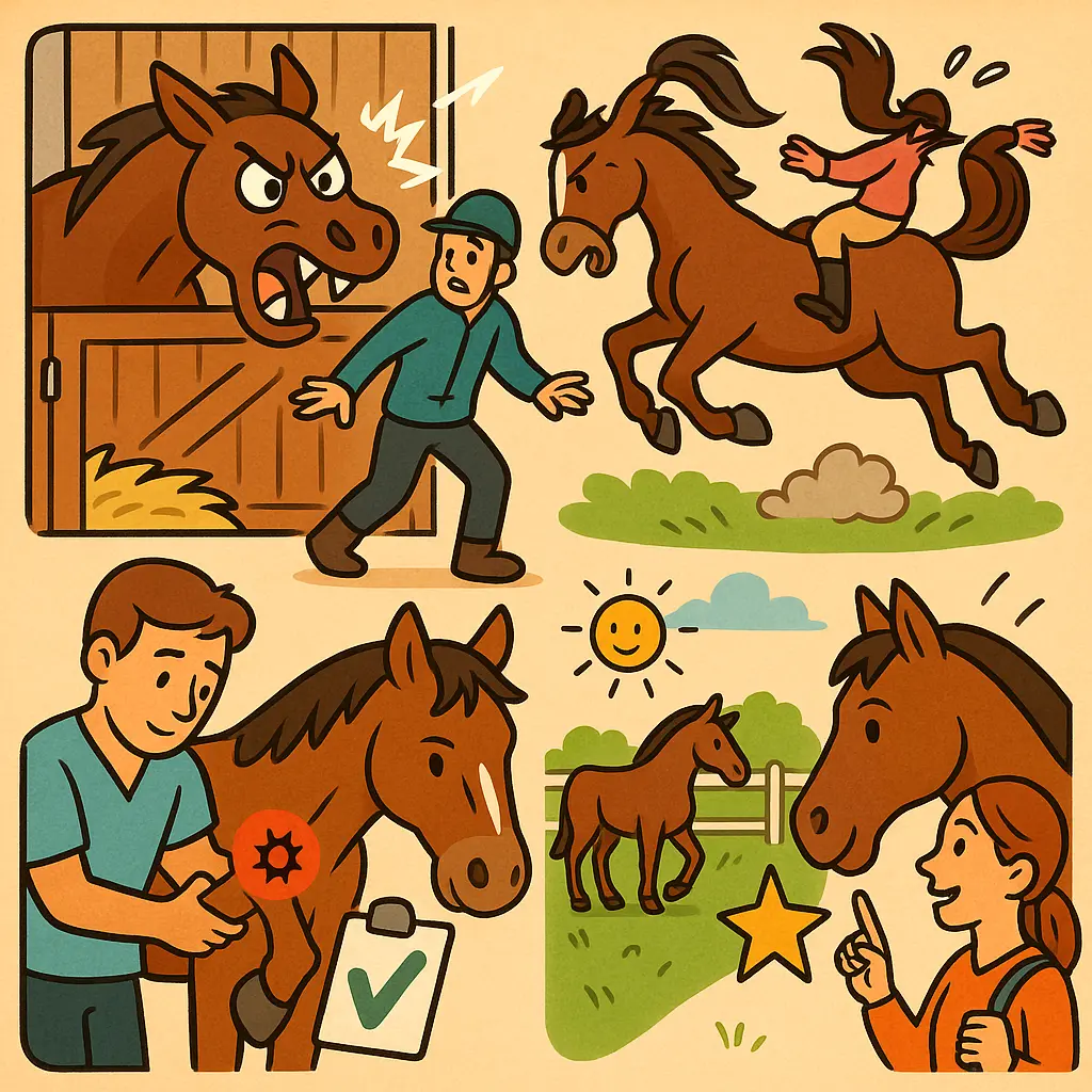 Stable Aggression In Horses: Vet Checks, Turnout, Training