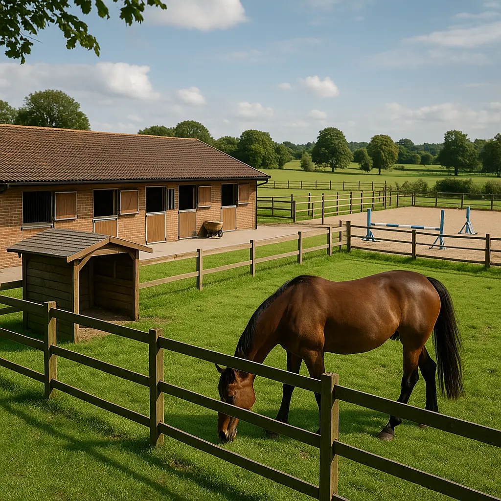 Windsor Livery Yards: BHS Checks For Year-Round Turnout