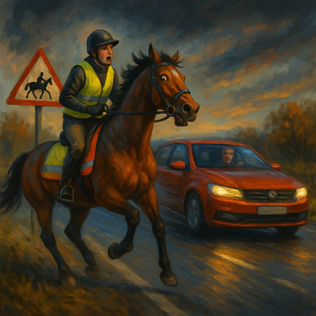 UK Horse Road Safety: 10mph, 2m, Hi-Vis And Cameras