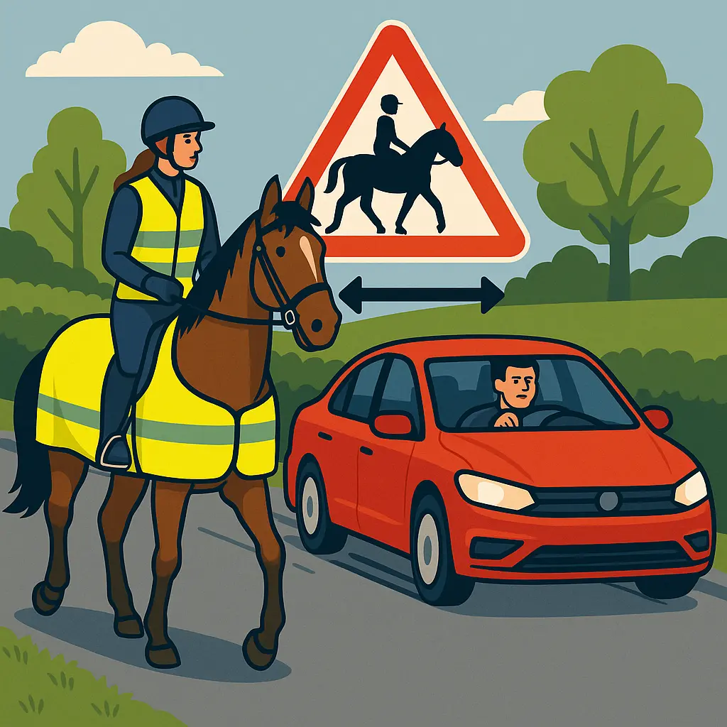 UK Horse Road Safety: 10mph, 2m, Hi-Vis And Cameras
