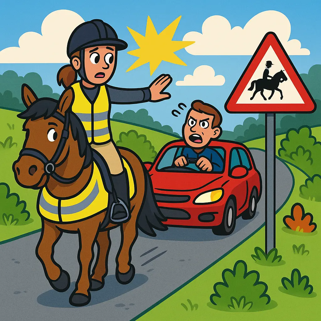 UK Horse Road Safety: 10mph, 2m, Hi-Vis And Cameras