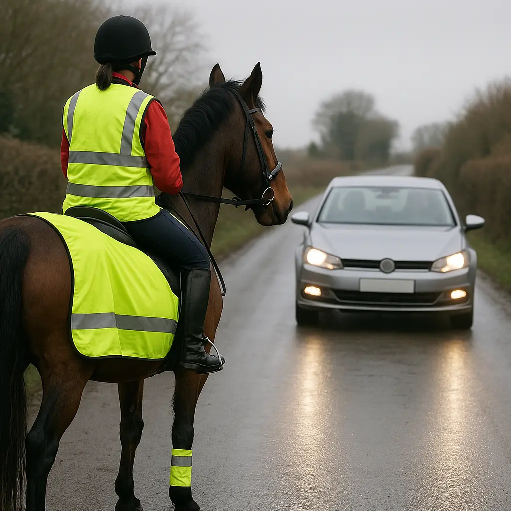 UK Horse Road Safety: 10mph, 2m, Hi-Vis And Cameras