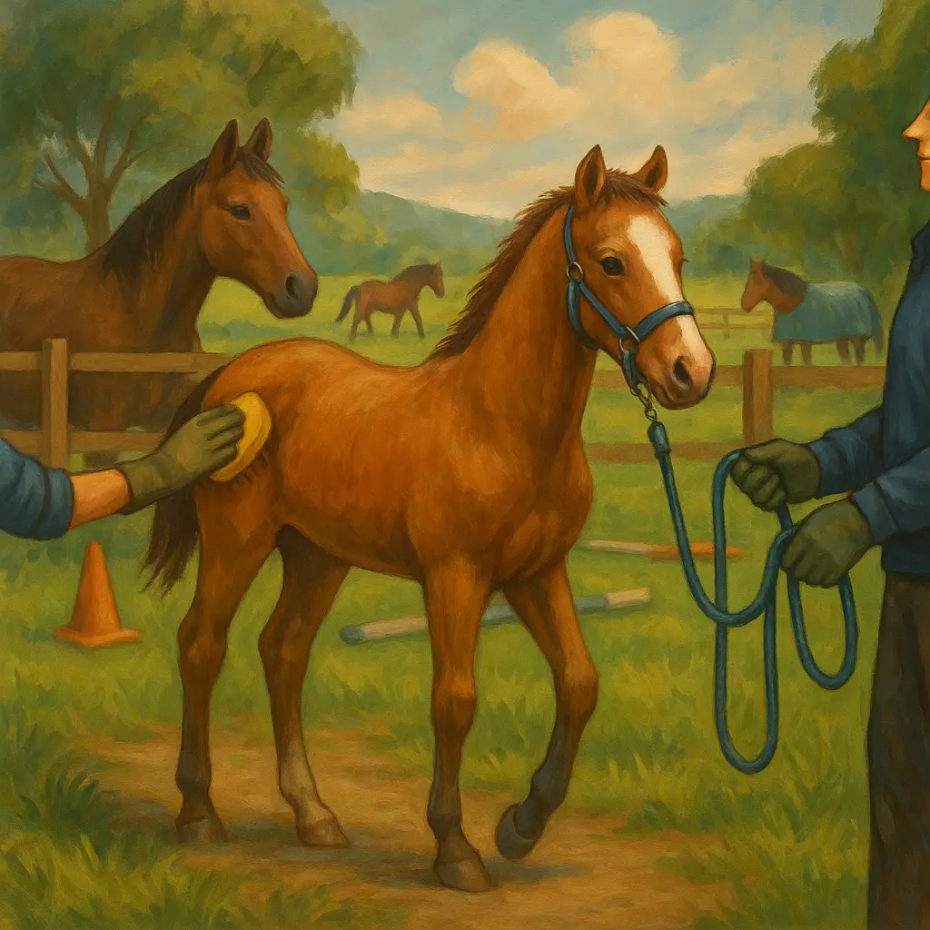 Two-Year-Old Horse Care: Turnout, Groundwork, No Riding