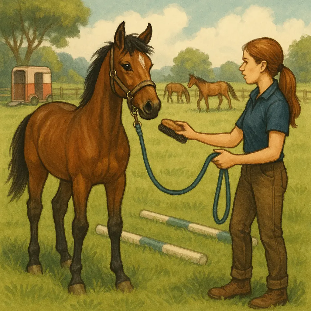 Two-Year-Old Horse Care: Turnout, Groundwork, No Riding