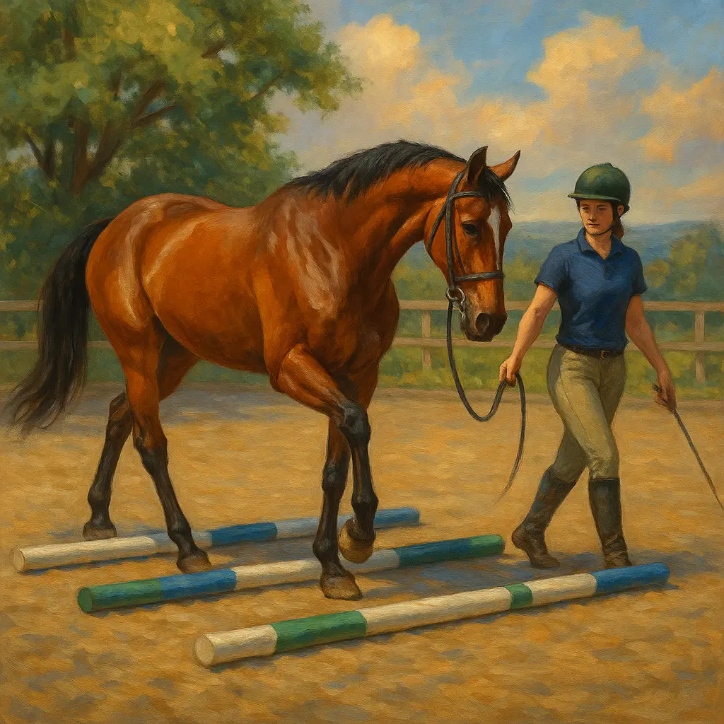 Polework For Ex-Racehorses: Build Balance And Topline