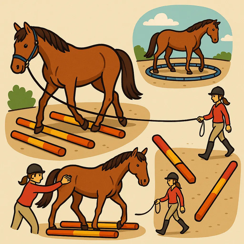 Polework For Ex-Racehorses: Build Balance And Topline
