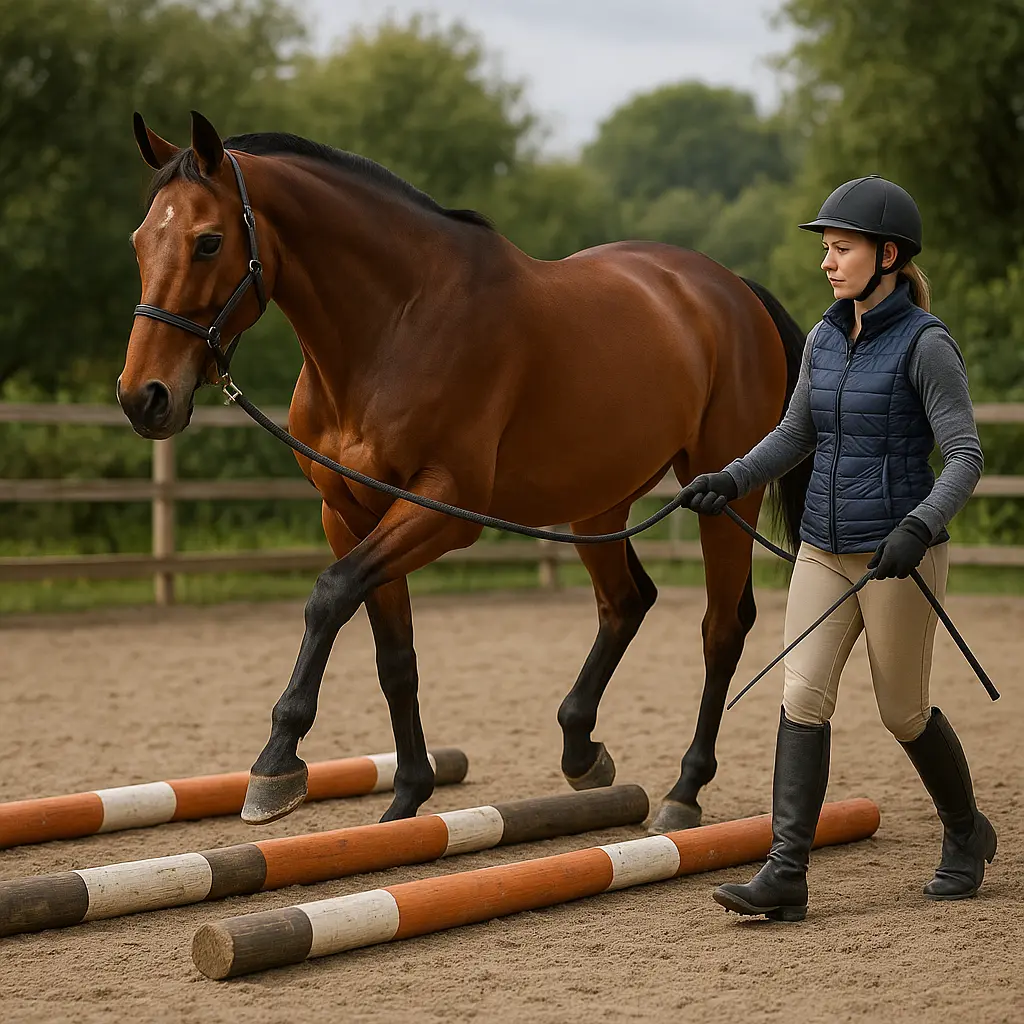Polework For Ex-Racehorses: Build Balance And Topline