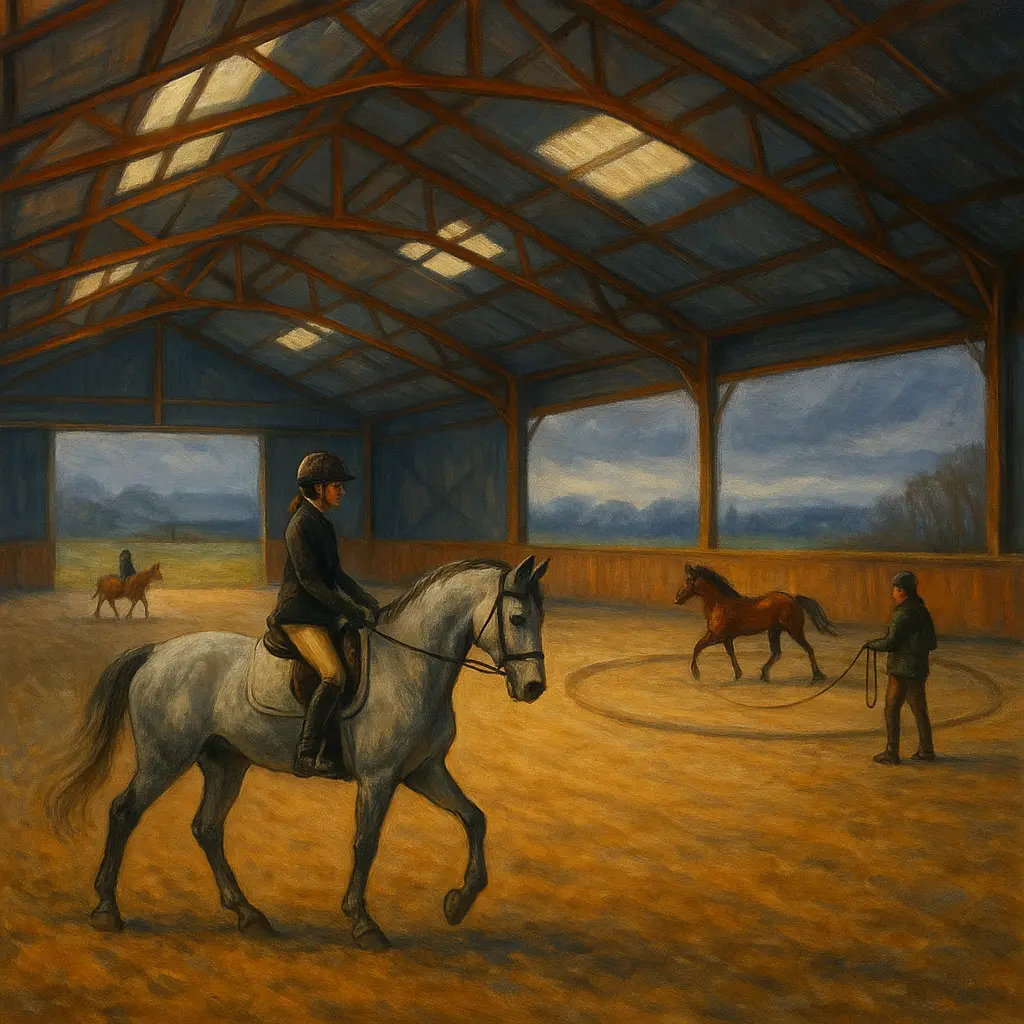 Small UK Horse Arenas: Sizes, Footing, Year-Round Use