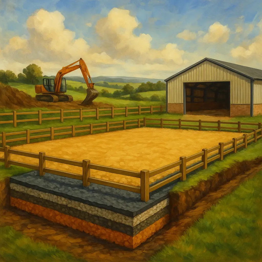 UK Riding Arena Costs 2024: £30k Outdoor, £150k Indoor