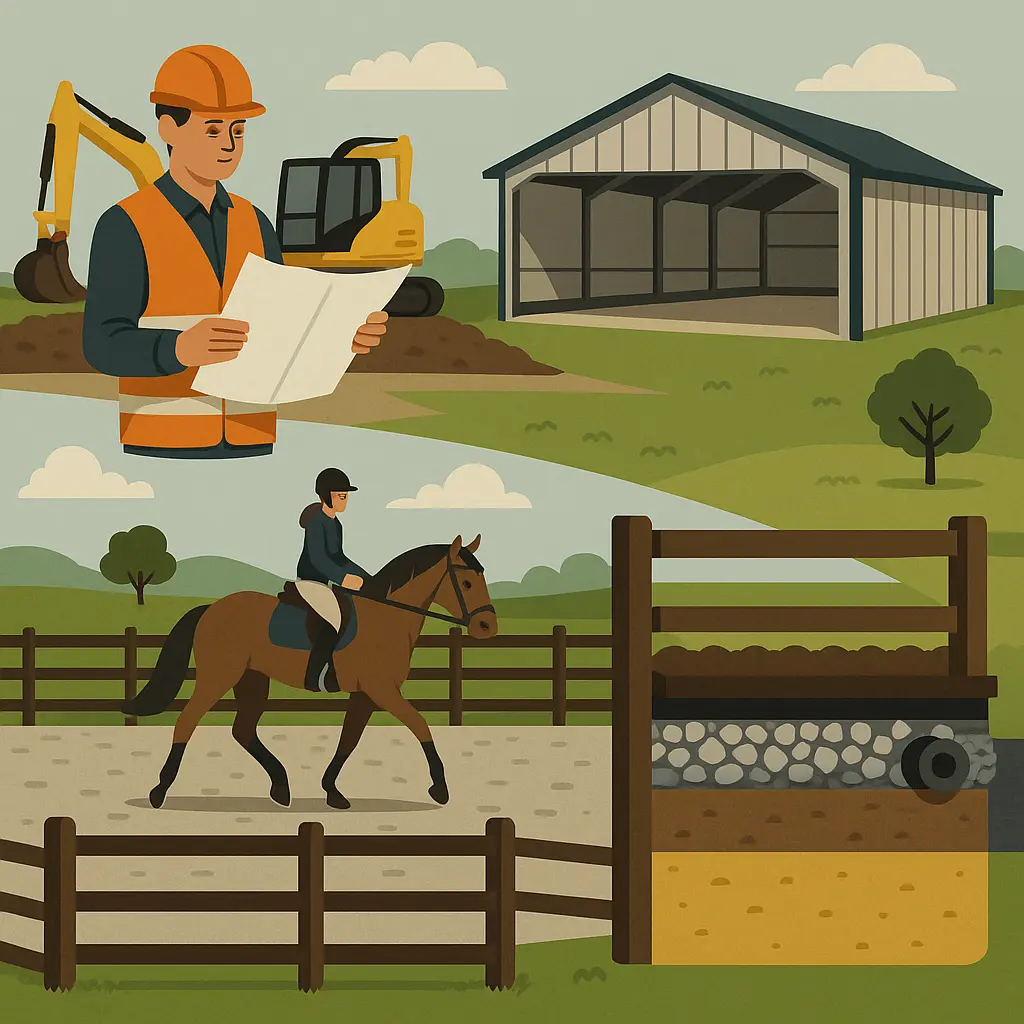 UK Riding Arena Costs 2024: £30k Outdoor, £150k Indoor
