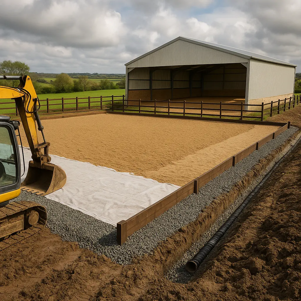 UK Riding Arena Costs 2024: £30k Outdoor, £150k Indoor