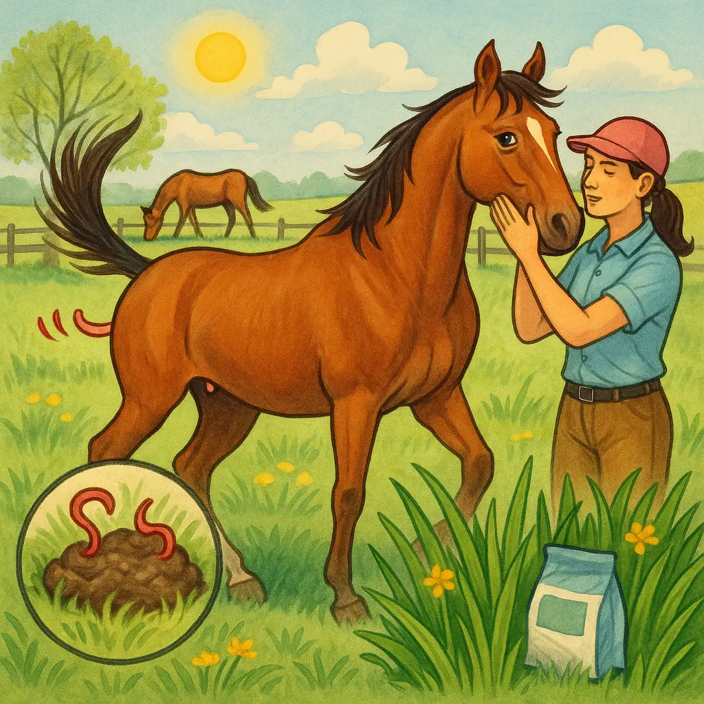 March Horse Care: Calm Behaviour, Grass & Worming