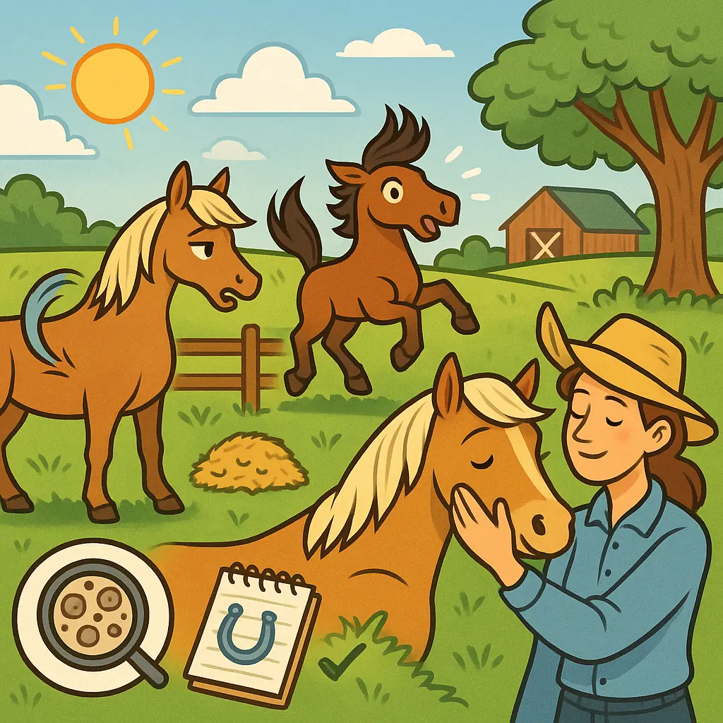 March Horse Care: Calm Behaviour, Grass & Worming