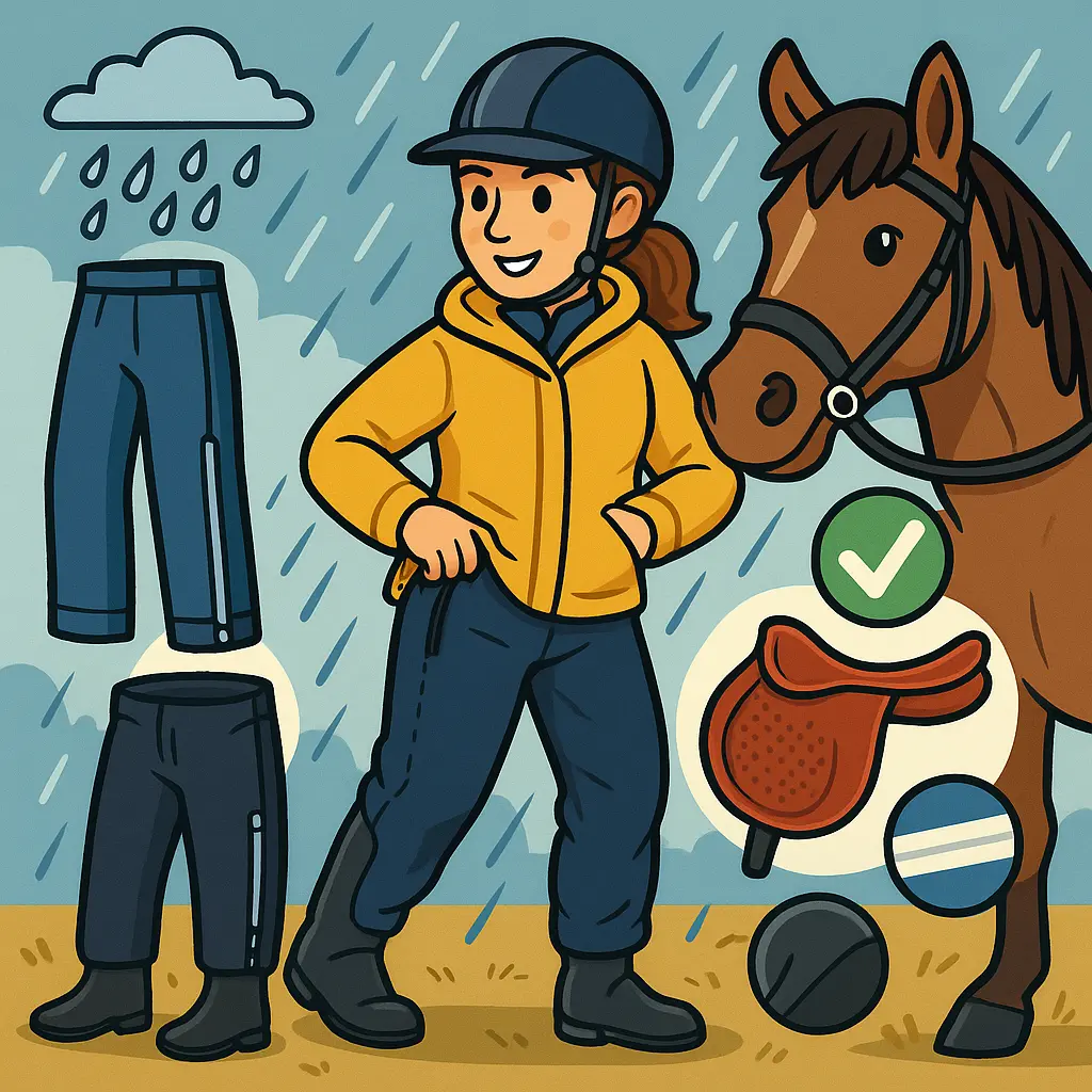 Waterproof Riding Overtrousers: Stay Dry In The Saddle