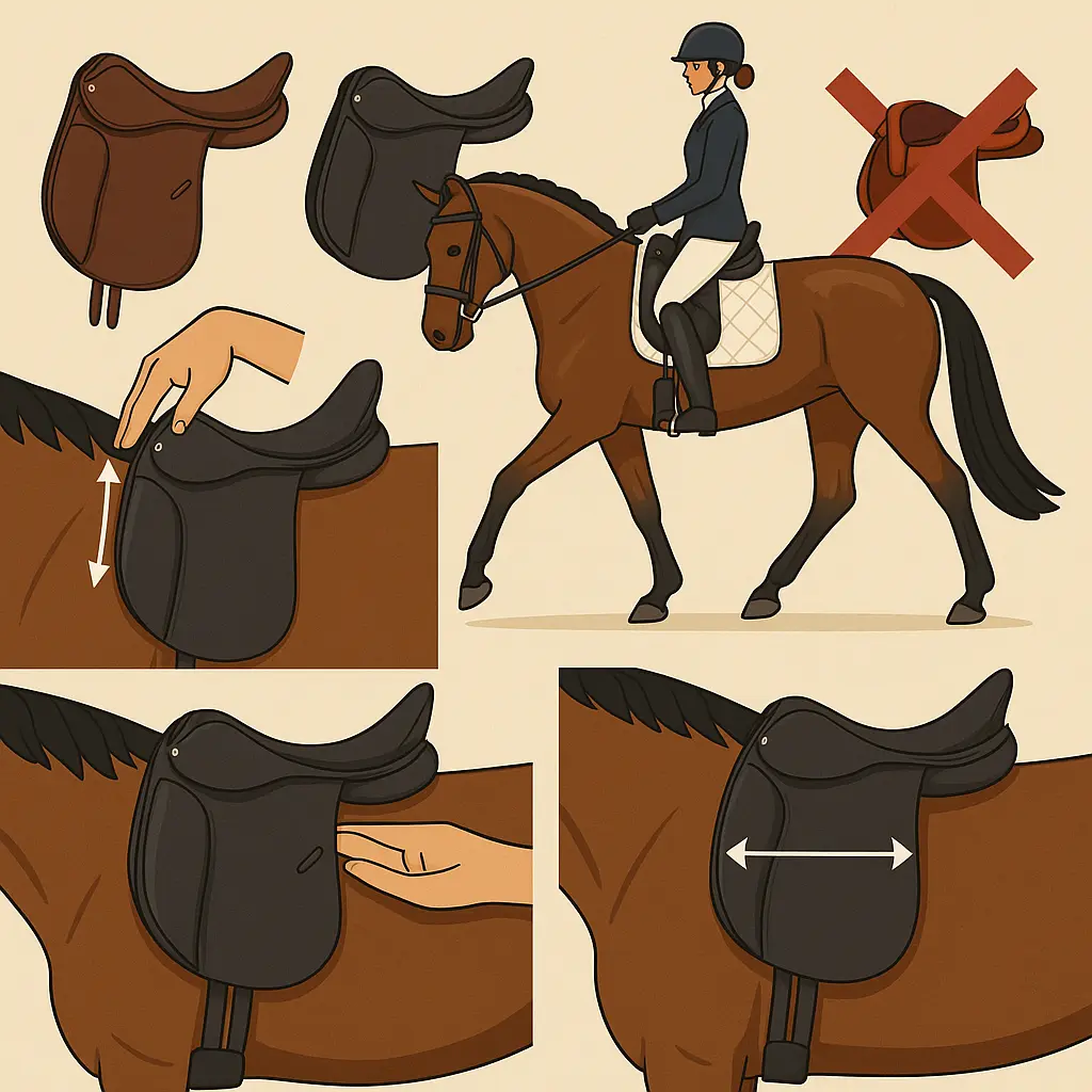 Elizabeth Dressage Saddle: UK Fit Checks And Sizing