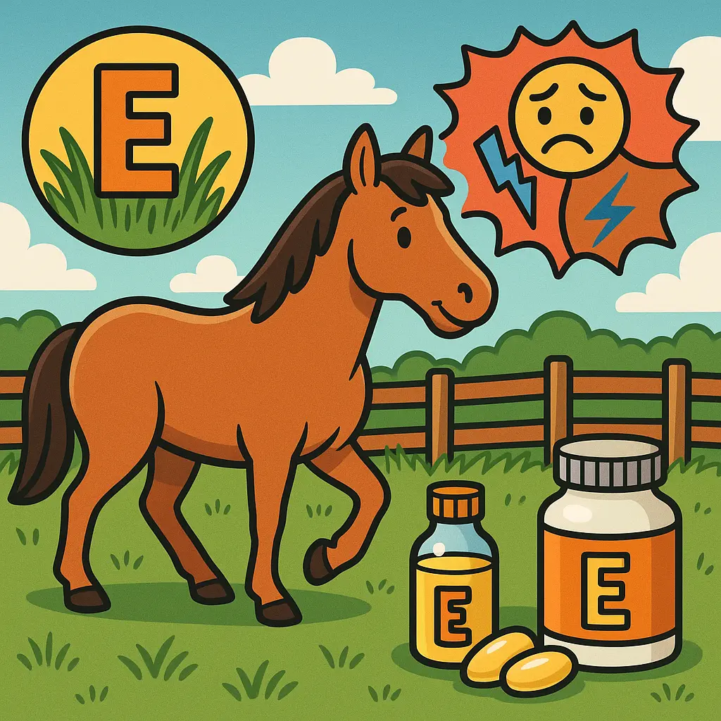 Vitamin E For UK Horses: How Much, Which Type, When