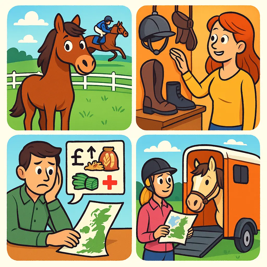 UK Horse Buying 2026: Livery Costs, Horsebox, British-Bred